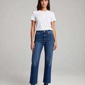 Hudson Molly Boot Jeans Lover Girl Wash Size 30 Bootcut Dark Denim